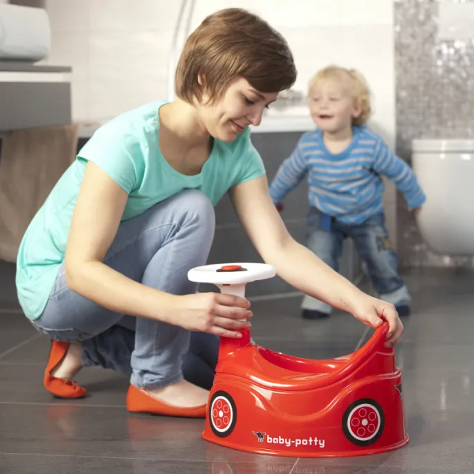 Zabawny nocnik BIG z klaksonem zachęcający do korzystania