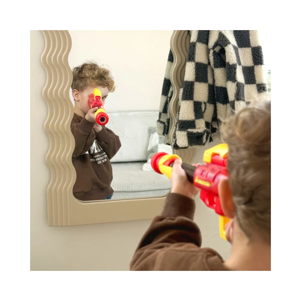 WOOPIE Zestaw Pistolet Karabin Na Piankowe Kulki + Maska Dla Dzieci Wyrzutnia Automatyczna 11 el.