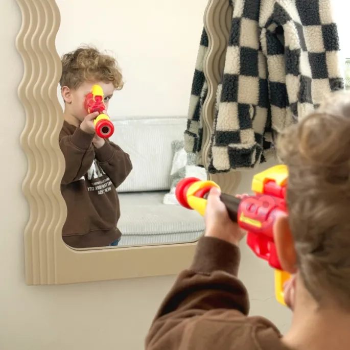 Automatyczna wyrzutnia kul piankowych z maską