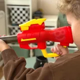 WOOPIE Zestaw Pistolet Karabin Na Piankowe Kulki + Maska Dla Dzieci Wyrzutnia Automatyczna 11 el.