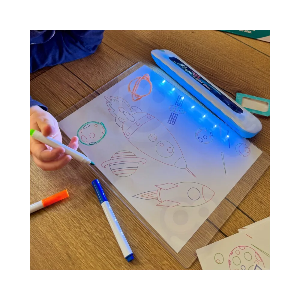 WOOPIE Magnetyczna Tablica 3D Podświetlenie LED do Rysowania