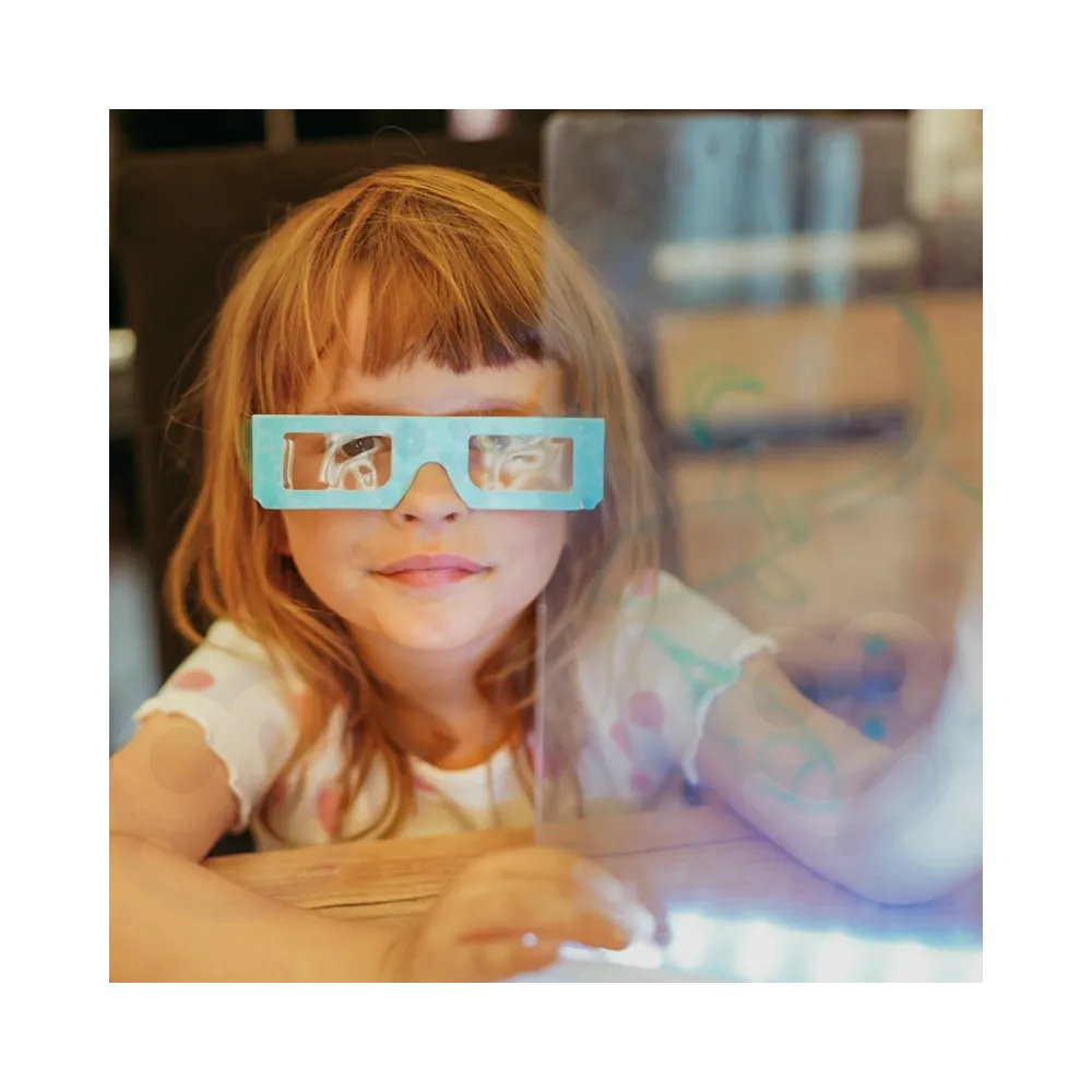 WOOPIE Magnetyczna Tablica 3D Podświetlenie LED do Rysowania