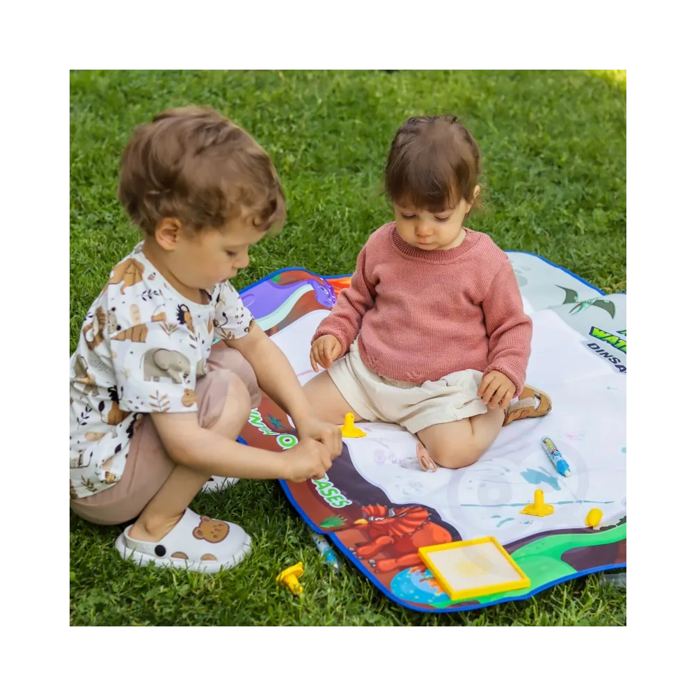 WOOPIE Magiczna Mata Wodna do Malowania XXL Pieczątki Cyferki 100x80 cm