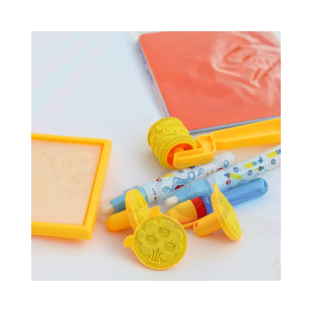 WOOPIE Magiczna Mata Wodna do Malowania XXL Pieczątki Cyferki 100x80 cm