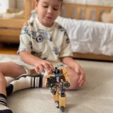 WOOPIE Zestaw 3w1 Robot Transformujący Czołg i Wyrzutnia na Strzałki Brązowy