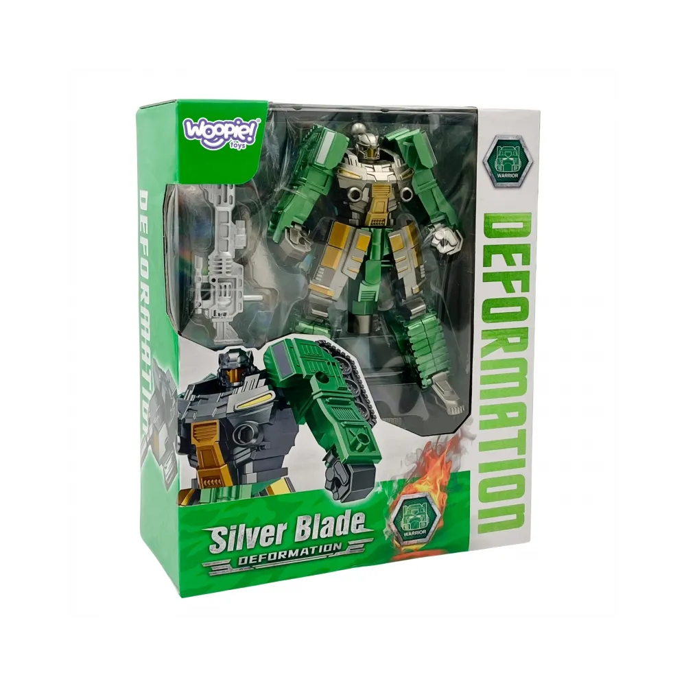 WOOPIE Robot Transformujący SILVER BLADE 2w1 Czołg