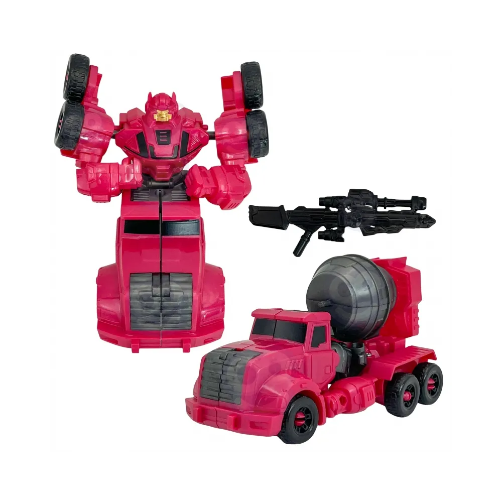 WOOPIE Roboty Transformujące Zestaw 4w1 Samochody Bojowe