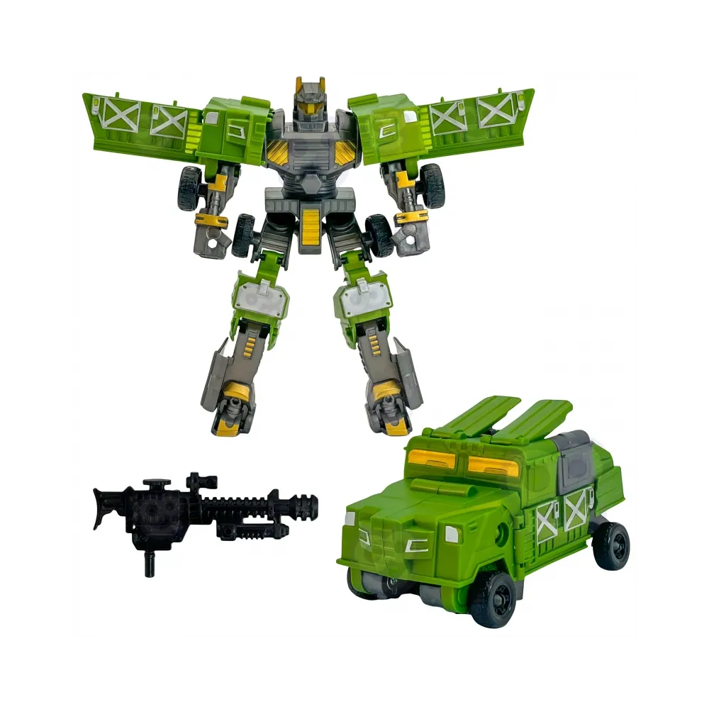 WOOPIE Roboty Transformujące Zestaw 4w1 Samochody Bojowe