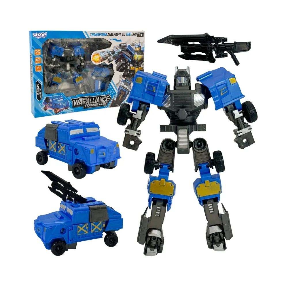 WOOPIE Robot Transformujący 2w1 Pojazd Bojowy