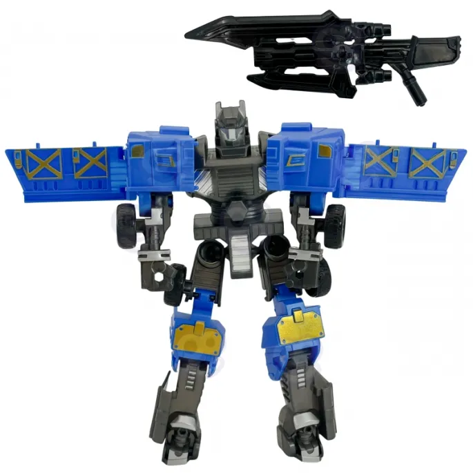 Dziecko bawi się robotem Woopie 2w1