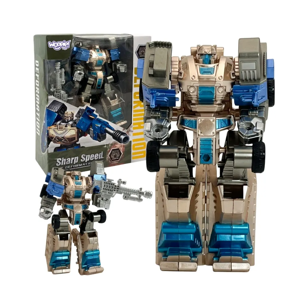 WOOPIE Robot Transformujący SHARP SPEED 2w1 Ciężarówka Bojowa