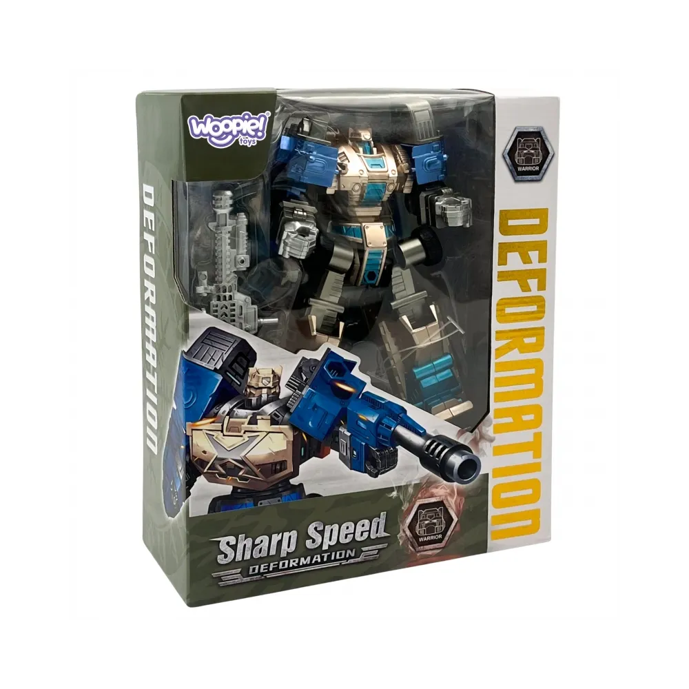 WOOPIE Robot Transformujący SHARP SPEED 2w1 Ciężarówka Bojowa