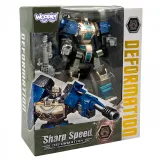 WOOPIE Robot Transformujący SHARP SPEED 2w1 Ciężarówka Bojowa