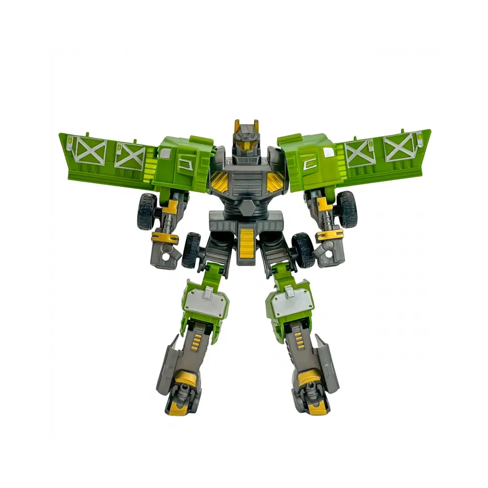 WOOPIE Zestaw 3w1 Robot Transformujący Pojazd Bojowy i Wyrzutnia na Strzałki Zielony