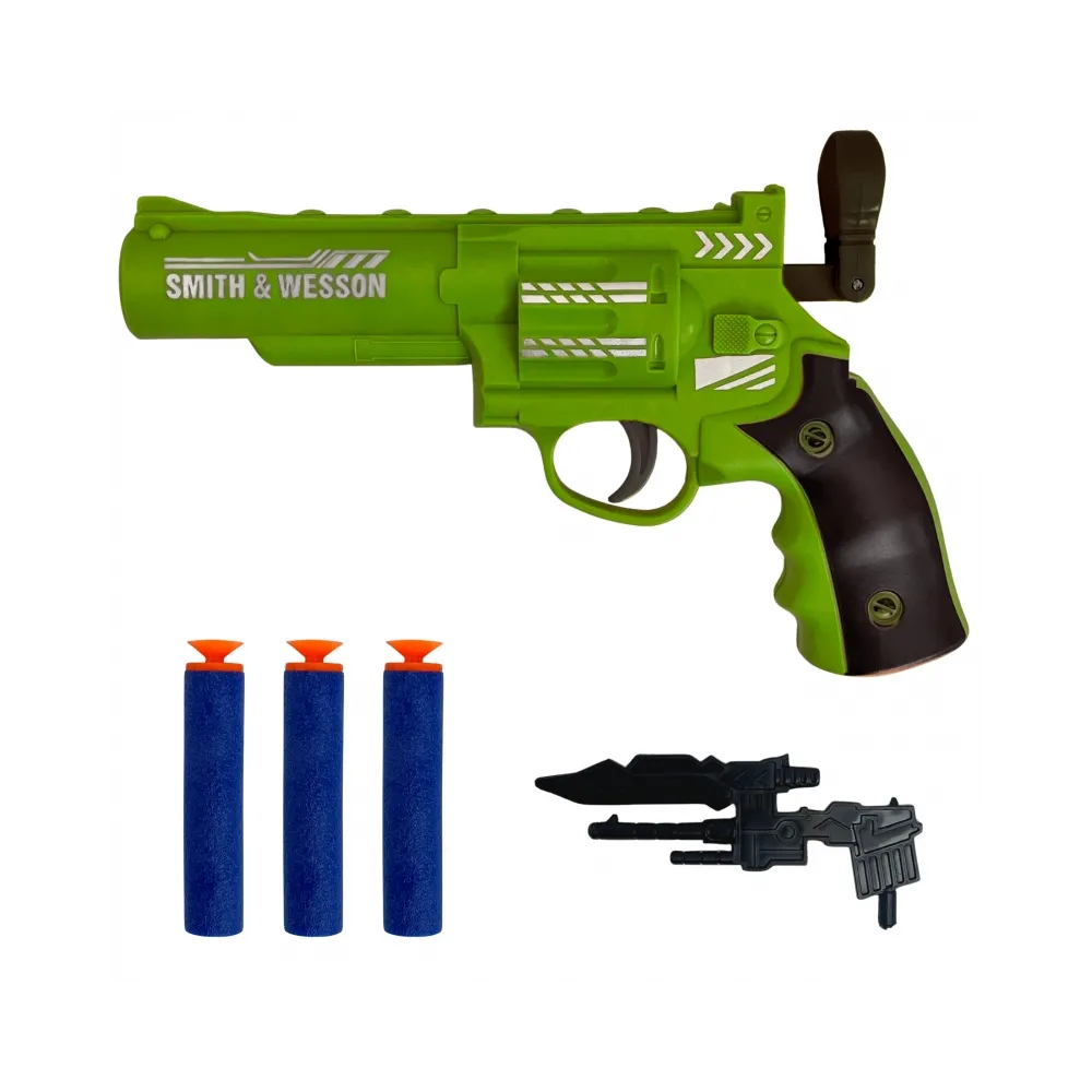 WOOPIE Zestaw 3w1 Robot Transformujący Pojazd Bojowy i Wyrzutnia na Strzałki Zielony