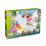 WOOPIE Mata Wodna do Malowania dla Dzieci z Dinozaurami + Akcesoria