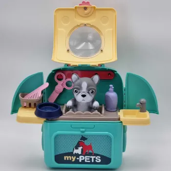 WOOPIE Przenośny Zestaw Pielęgnacyjny Groomer 2w1 Pies w Plecaku Transporter