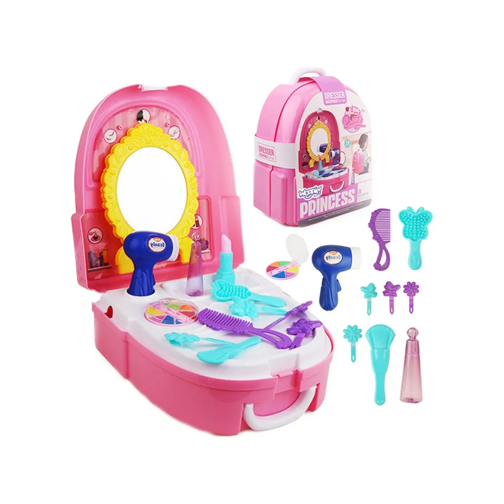 WOOPIE Zestaw Małej Księżniczki w Plecaku Toaletka 19 el.