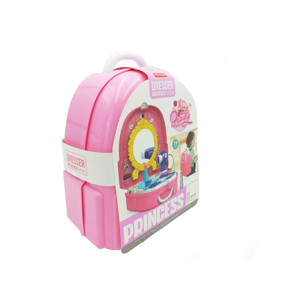 WOOPIE Zestaw Małej Księżniczki w Plecaku Toaletka 19 el.