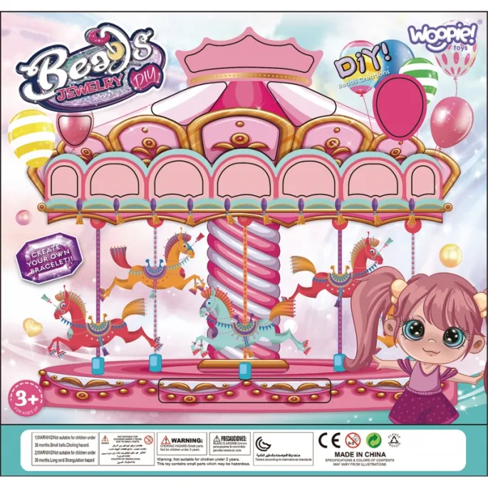 Estetyczne opakowanie zestawu do robienia biżuterii