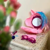 WOOPIE Toaletka dla Dziewczynki 2w1 Salon Piękności w Torebce Jednorożec