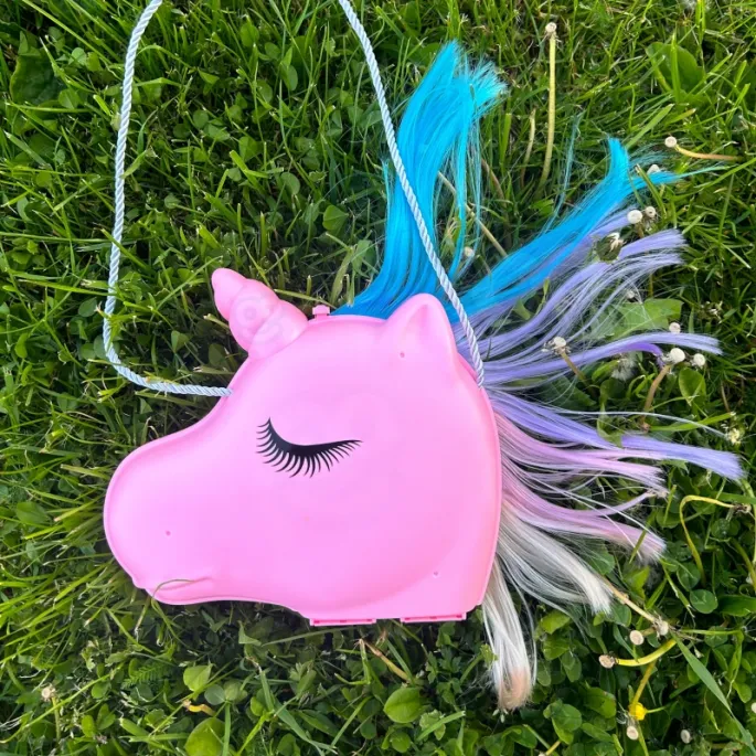 Lusterko i grzebień w zestawie z toaletką WOOPIE