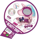 WOOPIE Toaletka dla Dziewczynki 2w1 Salon Piękności w Torebce Jednorożec
