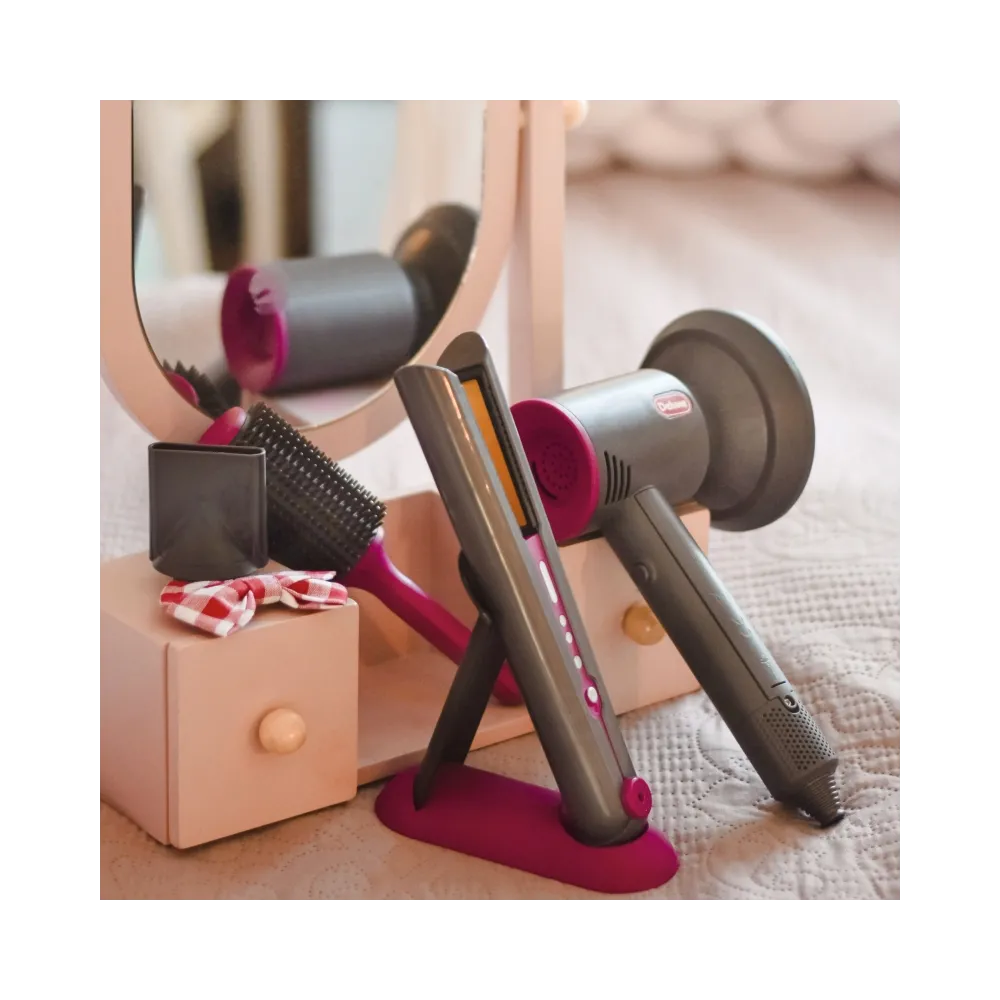 WOOPIE Zestaw Małego Fryzjera Suszarka Prostownica Akcesoria