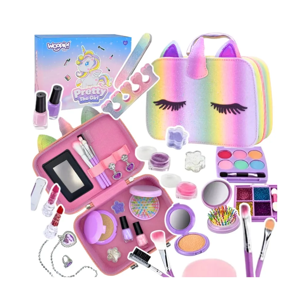 WOOPIE ART&FUN Zestaw do Makijażu Kosmetyczka w Kuferku 27 el. XXL SPA