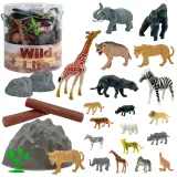 Figurki zwierząt Safari do zabawy dla dzieci