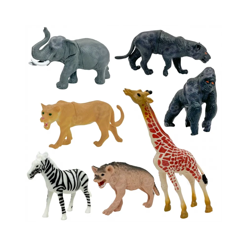 Realistyczne figurki zwierząt w zestawie