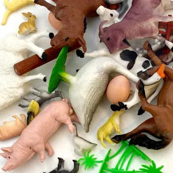 Edukacyjny zestaw figurek WOOPIE