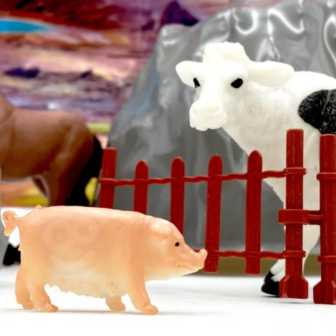 Mapa tematyczna zwierząt farmowych