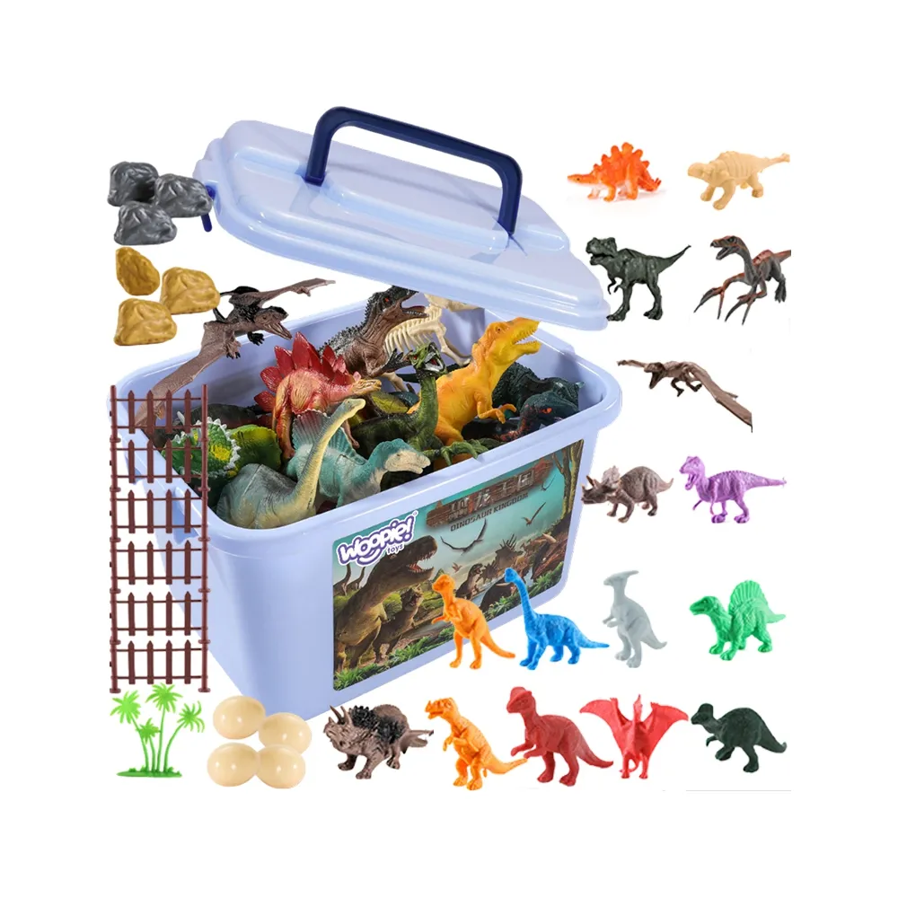 Realistyczny zestaw figurek dinozaurów dla dzieci