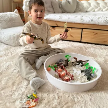 WOOPIE Zestaw Figurki Dinozaury 40 szt.