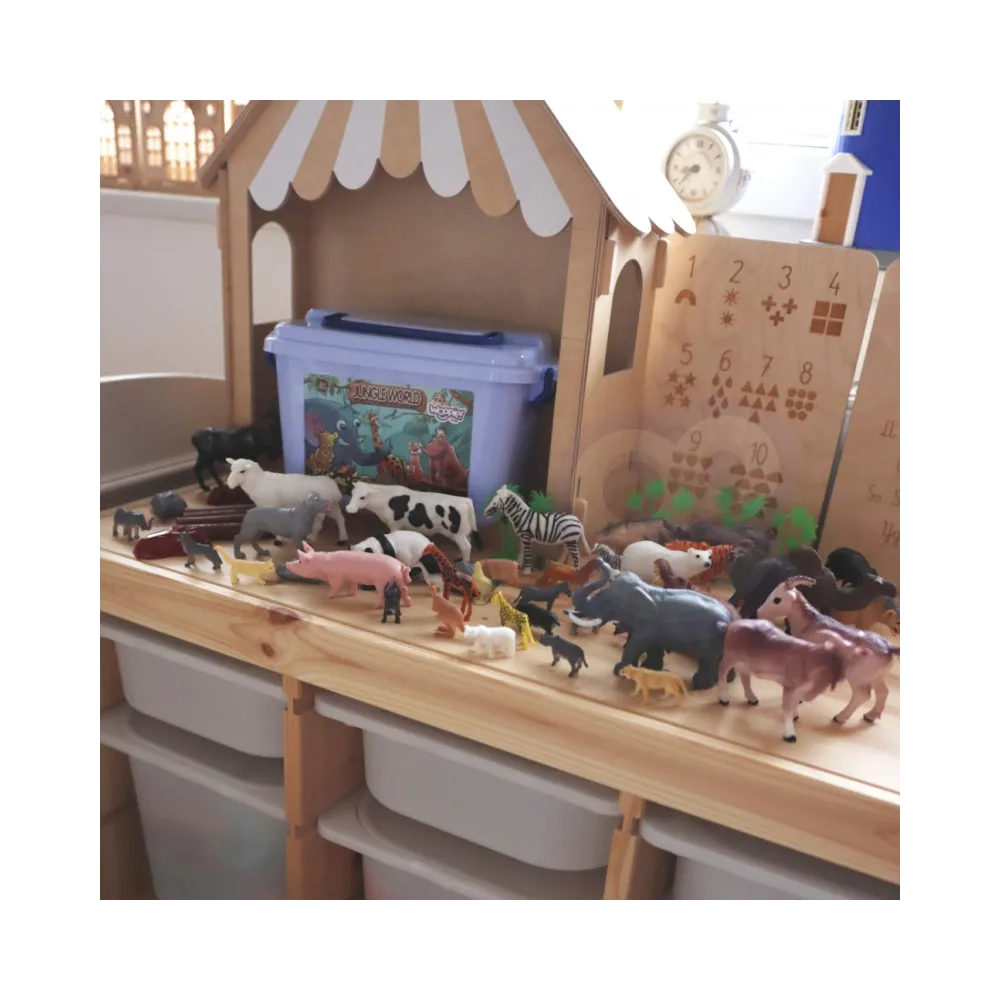 Realistyczne figurki do zabawy dla dzieci