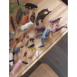 Zestaw 58 figur zwierząt i roślin