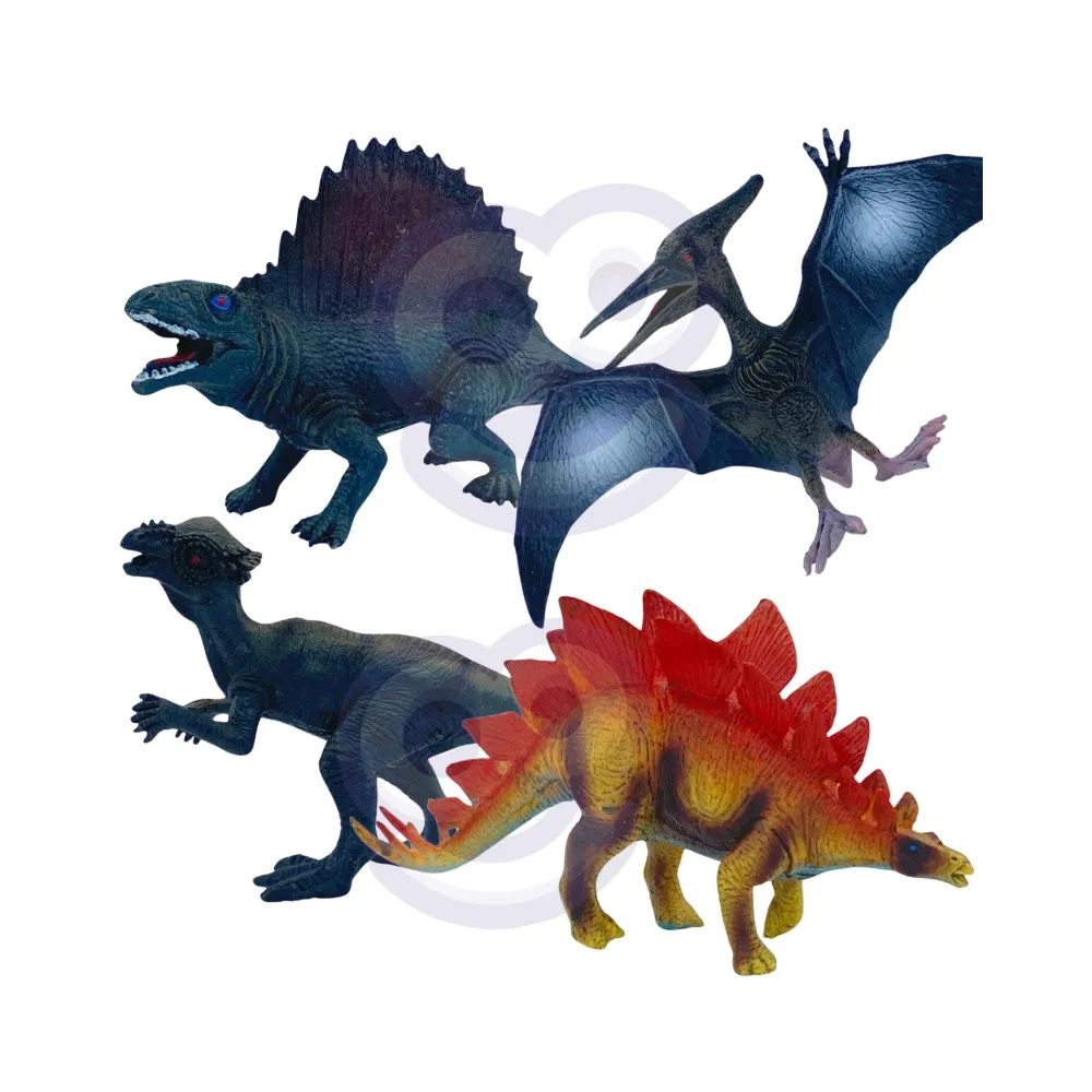 Kreatywny zestaw dinozaurów z matą