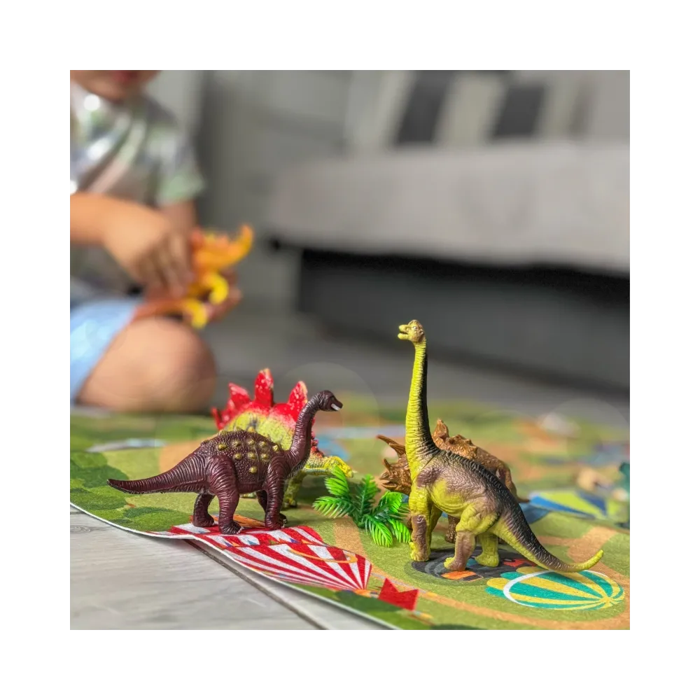 14 szczegółowo wykonanych dinozaurów od WOOPIE