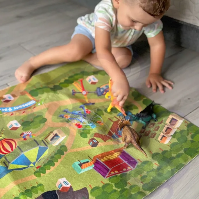 Edukacyjne zabawki dla dzieci - dinozaury