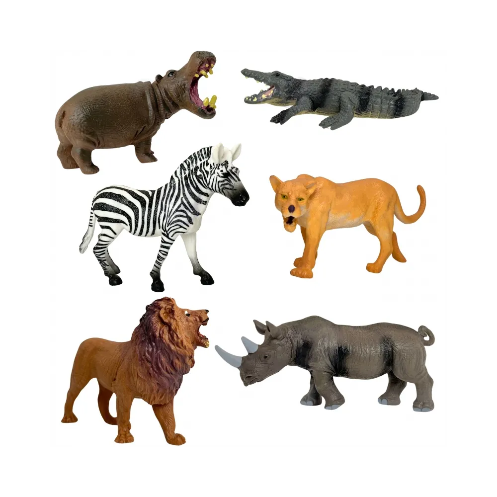 Realistyczne figurki zwierząt w zestawie WOOPIE