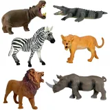 Realistyczne figurki zwierząt w zestawie WOOPIE