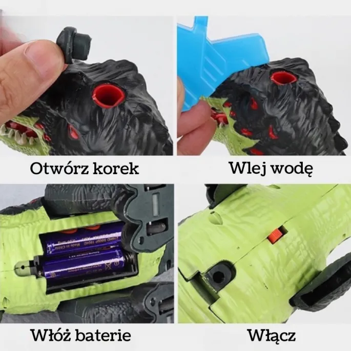 Prehistoryczna zabawka dla dzieci powyżej 3 lat.