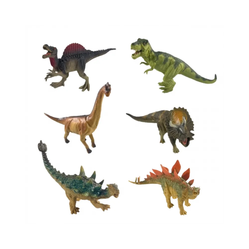 Realistyczne figurki T-Rexa i Triceratopsa
