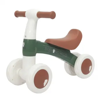 WOOPIE Rowerek Biegowy Zielony Jeździk Czterokołowy