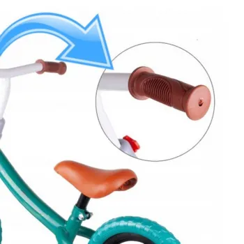 Regulowana wysokość kierownicy dla rosnącego dziecka