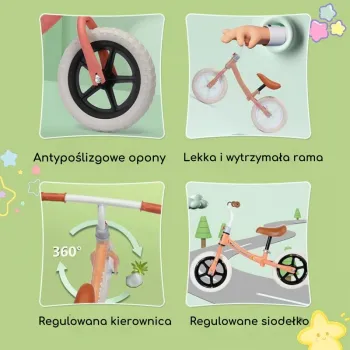 Ergonomiczny rowerek dla maluchów