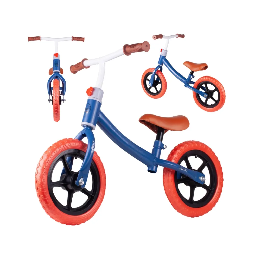 Rowerek biegowy dla dzieci w kolorze jasnym