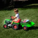 INJUSA Traktor Na Akumulator Basic 6V + Przyczepka