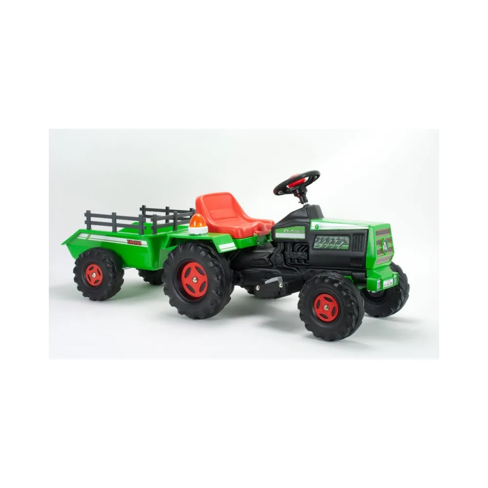 INJUSA Traktor Na Akumulator Basic 6V + Przyczepka